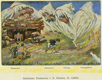 Emil Nolde: Lötschental-Postkarte