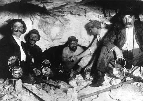 Durschschlag des Lötschbergtunnels 31.03.1911
